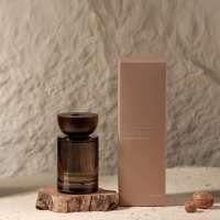 Bouteille de Diffuseur à Bâtonnets 200 ml de Luxe pour Huile Essentielle Nature, Vente Chaude Personnalisée en Gros - Diffuseur d'Arômes à Bâtonnets
