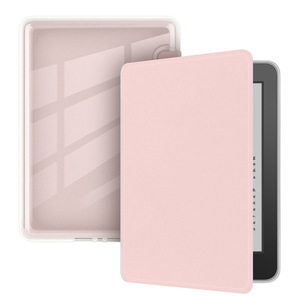 Funda Protectora Personalizada para <span class=keywords><strong>Ebook</strong></span>, Cubierta Trasera de Acrílico Transparente y Funda de Cuero PU para Kindle Paperwhite 12.ª y 11.ª Generación, Funda Protectora para Kobo <span class=keywords><strong>Clara</strong></span> 2E - Product Image 1