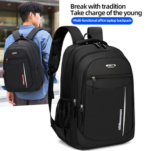 <b>Backpacks</b> for College Unisex Zipper Closure Portable <b>Backpack</b> for Men Waterproof Polyester <b>Backpack</b> - Product Image 3