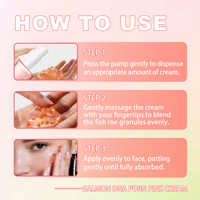 Crème hydratante délicate au caviar et ADN de saumon rose PDRN, 50g, vente en gros, soin nourrissant pour la peau du visage