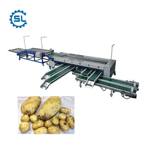 automatic fruit vegetable potato sorting selecting machine