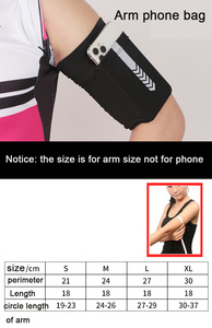 Fascia da <span class=keywords><strong>Braccio</strong></span> Universale per Allenamento, Corsa, Sport, <span class=keywords><strong>Porta</strong></span> <span class=keywords><strong>Cellulare</strong></span>, Borsa da <span class=keywords><strong>Braccio</strong></span> Personalizzabile - Product Image 3