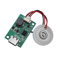 Module d'atomisation à buse unique, carte mère de l'humidificateur, circuit de commande, atomiseur, couverture chauffante, accessoire électronique