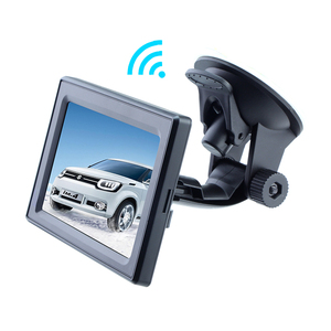 קל להתקין DIY דיגיטלי אלחוטי <span class=keywords><strong>4.3</strong></span> אינץ רכב lcd צג רכב הפוך צג רכב rearview מערכת - Product Image 3