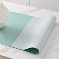 Tapis de bureau en cuir PU ODM XL, grand tapis de souris étanche, protection de bureau, tapis d'écriture fin pour clavier d'ordinateur portable