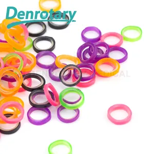 orthodontic elastic Denrotary 1/4" 5/16 orthodontic elastics Rubber Bands Latex Free Elastic