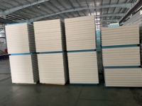 Condibe Panneau de chambre froide de stockage à bas prix Panneau sandwich en mousse de polyuréthane PU
