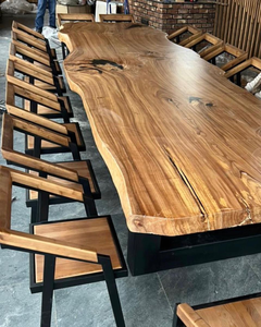 Tavolo in Legno Grezzo di <span class=keywords><strong>Noce</strong></span> Sudamericano - Product Image 5