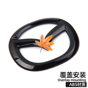 Cubierta de Volante Delantera y Trasera de ABS, Emblema con Logotipo, Pegatinas para Automóviles, No es Necesario Retirar la <span class=keywords><strong>Insignia</strong></span> Original - Product Image 4