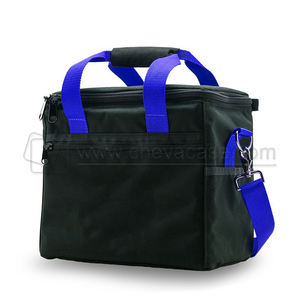 Ağır su geçirmez naylon depolama 8 şişe çantası cilası detaylandırma çantası - Product Image 6