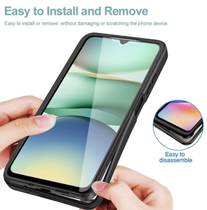 <span class=keywords><strong>Custodia</strong></span> per Telefono 360° Trasparente in TPU Morbido e PC Rigido per Xiaomi Redmi <span class=keywords><strong>A5</strong></span> 4G Poco F7 Pro F7 Ultra - Product Image 3