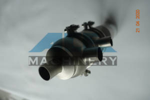 Prezzo di fabbrica Din per uso alimentare in acciaio inox manuale APV valvole di deviazione con tipo LL - Product Image 6