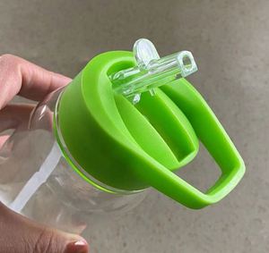 Convenient 700ML Single-Layer Straw PS Plastic Cup Suction Nozzle Outdoor Sports Kettle Water Applicable Customizable Logo Print - Product Image 5