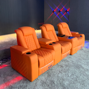 Conjunto de Sofás Reclinables Modernos de Lujo <span class=keywords><strong>para</strong></span> <span class=keywords><strong>Cine</strong></span> <span class=keywords><strong>en</strong></span> <span class=keywords><strong>Casa</strong></span>, <span class=keywords><strong>Sillones</strong></span> Reclinables <span class=keywords><strong>para</strong></span> Sala de Estar, Sala Multimedia, Salón, <span class=keywords><strong>Cine</strong></span>, Hotel - Product Image 3
