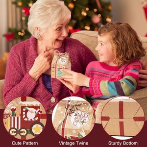 Scatole regalo di carta <span class=keywords><strong>casa</strong></span> con confezione di carta Twines confezione regalo di caramelle al cioccolato confezione regalo per forniture per feste di natale - Product Image 6