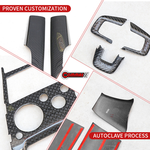 High Quality OEM Style Dry Carbon Fiber Car Auto Parts Car Interior <b>Kit</b> For <b>Rolls</b> Royce Cullinan - Product Image 3