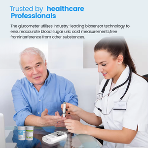 Equipo de Prueba de Glucosa en Sangre a <span class=keywords><strong>Precio</strong></span> de Fábrica, Glucómetro, Monitor de Azúcar en Sangre para Diabéticos, Medidor de Glucosa en Sangre - Product Image 6