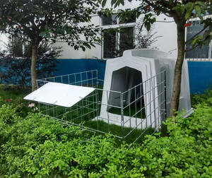 उच्च गुणवत्ता वाले आसान जंगम फार्म रहने वाले घर सफेद बछड़े की टोपी - Product Image 5