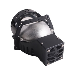 Sanvi New A9 3 Inch Bi Led <b>Projector</b> Lens Headlight 57w 5500K Dual LED Chips for Cars Auto <b>Lighting</b> System Car Lamp - Product Image 3