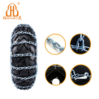 Cadenas de Nieve de Acero Aleado BOHU Nuevas, de 4.5 mm de Diámetro, para Neumáticos de Tractores y Vehículos Todoterreno de 235-255 mm de Ancho, Mejor Agarre y Seguridad