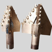 Petite perceuse à main avec foret en carbure à trois ailes, alliage résistant à l'usure pour machines-outils