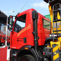 Grue mobile FAW J6L 4X2 220 CV 20 tonnes avec flèche durable de 21,6 m de hauteur de levage pour l'aménagement paysager et la plantation d'arbres