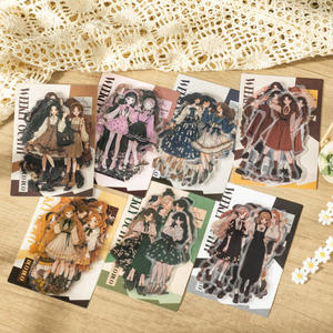 20 pcs/pack Dodo's Week Wear Series Original Character PET Stickers Handbook Decoration Collage - Product Image 1