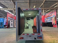 Camion publicitaire mobile à essence FOTON avec écran LED couleur P3 P4 P5, véhicule panneau d'affichage simple, double ou triple face, camion de promotion et de scène