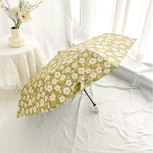 <span class=keywords><strong>Parapluie</strong></span> compact design chat dessin animé 21 pouces, imperméable, protection UV, 3 plis automatique pour soleil et <span class=keywords><strong>pluie</strong></span> - Product Image 4