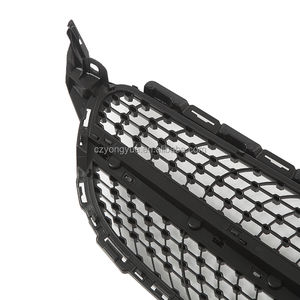 Grille avant <span class=keywords><strong>diamant</strong></span> argent noir ciel étoile Style <span class=keywords><strong>calandre</strong></span> pour <span class=keywords><strong>Mercedes</strong></span> Benz <span class=keywords><strong>classe</strong></span> <span class=keywords><strong>C</strong></span> <span class=keywords><strong>W205</strong></span> Version inférieure 2019 2020 2021 2022 2023 - Product Image 6
