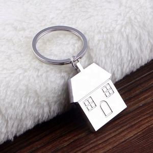 Llavero Metálico Personalizado con Forma de Casa, Anillos para Llaves, Regalos Promocionales de Marca, Llavero Inmobiliario - Product Image 3