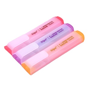 Sh889s 7-màu huỳnh quang xiên tip Highlighter Bút Đánh Dấu đầy màu sắc cho học sinh ghi chú chụp lỏng bao bì - Product Image 3