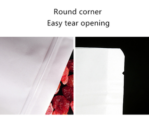 Chất Lượng Cao Bán Chạy Frosted Window Trắng Kraft Giấy Với Ziplock Túi Với Báo Cáo Thử Nghiệm Bán Buôn Cung Cấp Tại Chỗ - Product Image 6