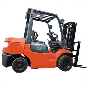 Chariots élévateurs d'occasion à bas prix, chariot élévateur Toyota de 3 tonnes, chariot élévateur Toyota FD30 d'occasion, diesel, 3 tonnes - Product Image 1