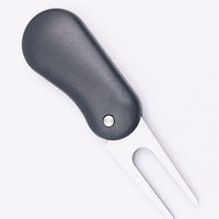 Fabricant d'accessoires de golf Promotion Golf Divot Tool Custom avec marqueur de balle personnalisé et fourche pliante