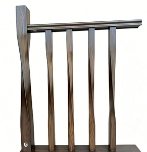 Balustres rainurés en bois de style Eden de haute qualité, accessoires de mobilier en bois dur durables pour la décoration, la rénovation et les escaliers - Product Image 1