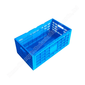 กล่องพลาสติกแบบพับได้ถาดใส่ไข่ไก่ลังพลาสติกกล่องเก็บของ - Product Image 3