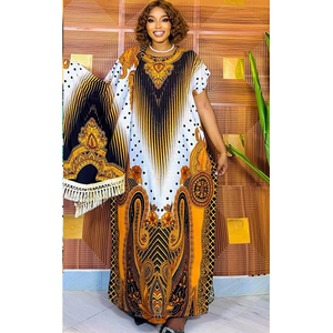 <span class=keywords><strong>Vestidos</strong></span> con Estampado Africano 2026 <span class=keywords><strong>para</strong></span> Mujer, Estilo Ankara Tradicional, Vestido Largo Maxi <span class=keywords><strong>para</strong></span> Fiesta, Noche, Casual - Product Image 4
