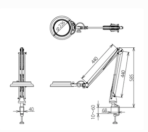 OTSUKA MGL-F อุปกรณ์ตั้งโต๊ะแบบตั้งตรงเคลือบ AR รุ่น 2XAR~4XAR - Product Image 4