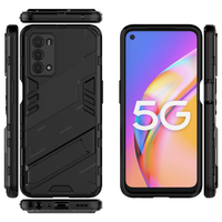 Pour OnePlus Nord CE4 Punk Armor 2 en 1 PC + coque de téléphone TPU avec support pour OnePlus 13 béquille antichoc coque de téléphone couvertures arrière