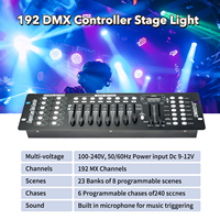 Console d'éclairage DMX512 Mini Opérateur 192 Canaux Contrôleur DMX pour Éclairage de Scène