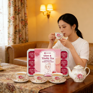 Té Desintoxicante para el Hígado para Mujeres y Hombres, Alivio del Estrés, Mejora del Estado de Ánimo, Limpieza del Acné, Mezcla de Hierbas Orgánicas, Paquete de Bolsitas de Té, 14 Días - Product Image 3