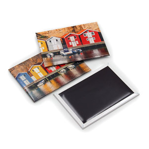 Aimants <span class=keywords><strong>photo</strong></span> de réfrigérateur imprimés personnalisés bon marché en gros aimant de réfrigérateur flexible magnétique en étain - Product Image 3