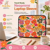 Housse d'ordinateur portable en néoprène, sacoche de protection pour ordinateur portable, pochette à fermeture éclair, sacoche pour ordinateur portable personnalisée avec logo, cadeau, sacoche de transport pour ordinateur portable en néoprène