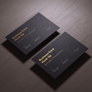 사용자 정의 프리미엄 명함 호일 악센트 양각 광택 제기 호일 코튼 진주 소프트 터치 - Product Image 4