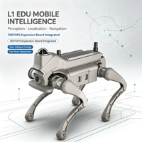 Robot quadrupède L1 EDU avec 100 TOPS de puissance de calcul et perception LiDAR pour laboratoires universitaires et instituts de recherche en robotique ZY
