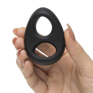 Neuer Penisring: Langanhaltende Erektion, Festerer Hodenring, Sexspielzeug für Männer, Verzögerung der Ejakulation, Doppelter Sicherungsring, Weiches Silikon - Product Image 2
