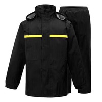 Veste de sécurité réfléchissante, imperméable, haute visibilité, manteau de travail de classe II haute résistance