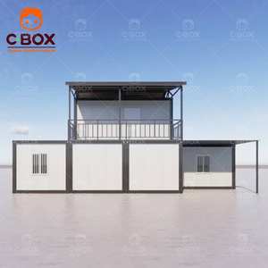 Cbox, Edificios Prefabricados de Construcción Rápida, Modernos, de 2 Pisos, Residencia Modular para Exteriores, Hotel, Oficina, Casa Contenedor Desmontable - Product Image 4