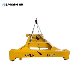 JUNAYNG - Último Modelo de Fábrica: Contenedor de Envío de 40 Pies con Capacidad de Carga de 42 Toneladas, Plataforma Elevadora Semiautomática con Vigas de Elevación, 3500W, 220V, 2000x2000x600mm - Product Image 2